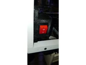 interruptor de botón la caja herramienta los titulares cuadros del 3d print model - Mito3D