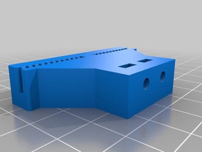 belt holder geeetech prusa i3 pro 3d printer parts i3b acryli gt2 3d print model - Mito3D
