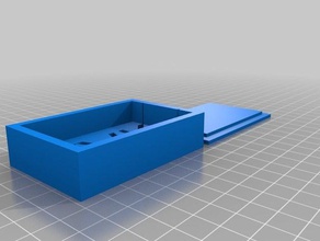 kat box organization customized 3d print model - Mito3D