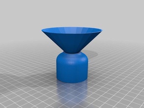 jarro de leite funil 3d impressão os funis pequeno 3d print model - Mito3D
