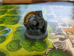 caverna dwarves token holder games 3d print model - Mito3D