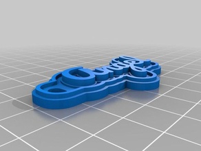 Engel Schlüsselanhänger angepasst 3d print model - Mito3D