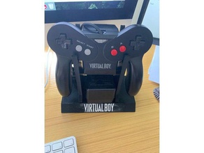 virtual boy controller ac adapter stand electronics 3d print model - Mito3D