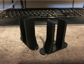 msı stealth pro dur ofis laptop aksesuarları aparatı ayakları stand oyun dikey dizüstü bilgisayar standı 3d print model - Mito3D