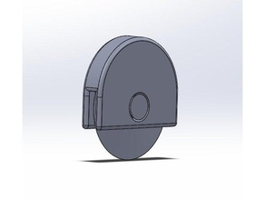 cortador de pizza roda do agregado familiar cookie 3d print model - Mito3D
