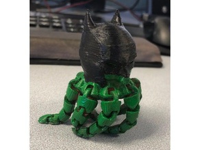 octobatman creatures strange 3d print model - Mito3D