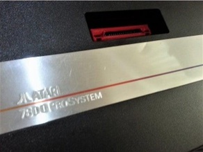 atari 7800 cartridge guide remix video games 3d print model - Mito3D