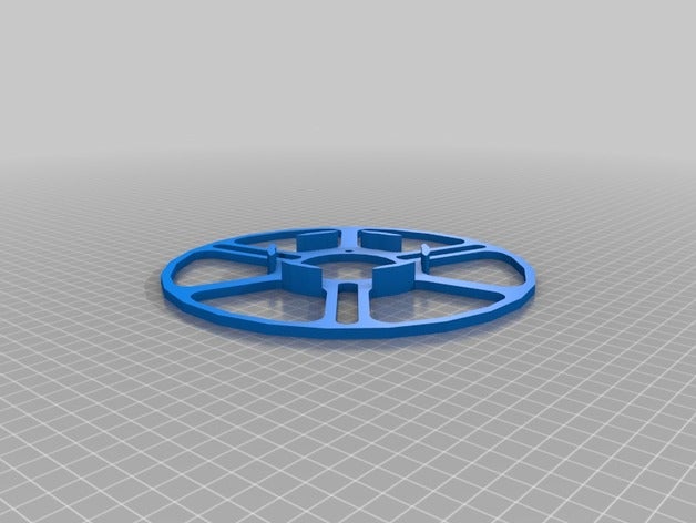 uzaras filamento makaras di spool ver2 3d la stampante accessori titolare bobina 3D print model - Mito3D
