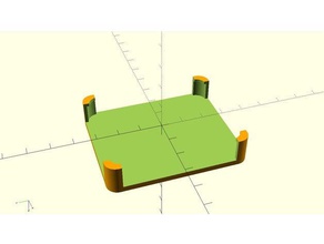 il coperchio di protezione gadget openscad 3d print model - Mito3D