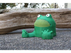 get out frog animals 3d print model - Mito3D