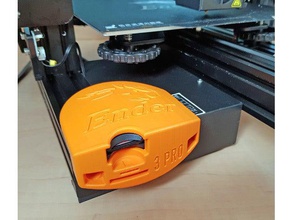 creality ender 3 pro cartão sd adaptador de habitação 3d a impressora partes titular do micro sdcard 3d print model - Mito3D