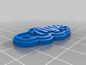 ayse keychains customized 3d print model - Mito3D