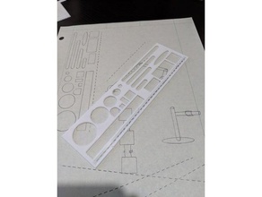 aktualisiert engineering Herrscher Kunst tools drafting Zeichnung 3d print model - Mito3D