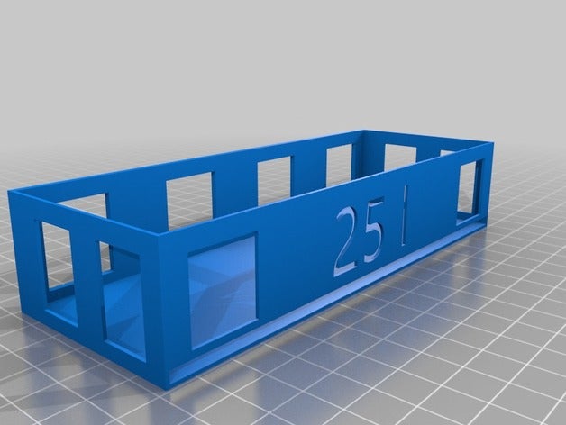 sacchetto di spazzatura 25l cucina pranzo 3D print model - Mito3D