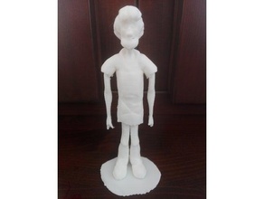 shaggy figure sculptures scooby doo 3d print model - Mito3D