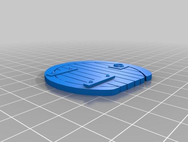 hobbit door 3d printing 3D print model - Mito3D