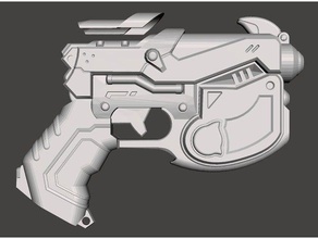 dva waveracer gun remix el traje juegos de supervisión verano 3d print model - Mito3D