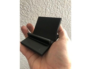 telefon görüş açısı 45 derece stand mobil cep telefonu 3d print model - Mito3D