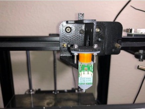 ender 5 titan aero bltouch mount 3d printer parts 3d print model - Mito3D