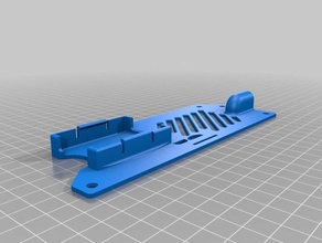 monoprice select mini side panel card reader no drill rewire 3d printer parts sd holder 3d print model - Mito3D