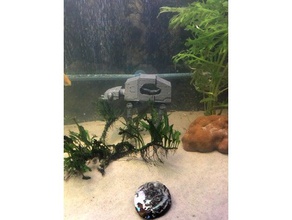 at-at aquariumfish tank decoration pets figure figurine star wars walker 3d print model - Mito3D