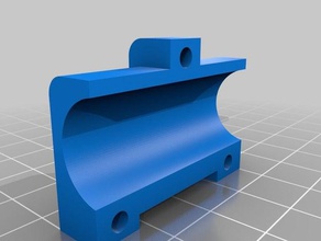 hypercube carriage lm8u improved clamps 3d printer parts 3d print model - Mito3D