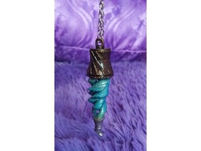 estirmor claw pendant jewelry fantasy keychain necklace pendulum tale eter 3d print model - Mito3D