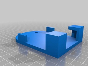 zımba usb hub duvara monte edin bilgisayar 20 30 3d print model - Mito3D
