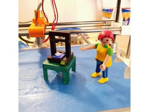 playmobil 3d printer toys games 3d print model - Mito3D
