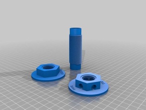 20mm expérimentale de la cloison 3d l'impression 3d print model - Mito3D