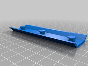 keymod 5 couvercle de la fente sport à l'extérieur airsoft accessoires pièce jointe pièces rail rails 3d print model - Mito3D
