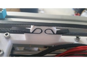 gt2 belt termination 3d printer parts 3d print model - Mito3D
