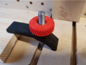 drehknopf m8 hand tools knob 3d print model - Mito3D