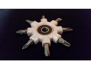 bits spinner mechanical toys 3d print model - Mito3D