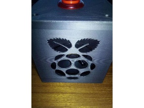 entretoise haut-parleur de framboise aiy voix kit lautsprecherdistanzplatte 3d l'impression 3d print model - Mito3D