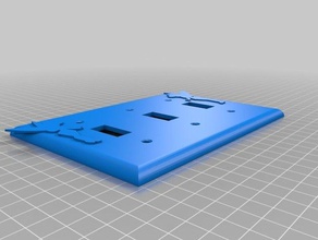 tinkerbell elétrico da placa de parede 3d impressão 3d print model - Mito3D