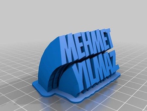 mehmet yilmaz office angepasst 3d print model - Mito3D