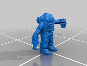 ironclad mariner brinquedos jogos a figura steampunk 3d print model - Mito3D