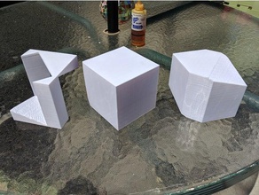 prince rupert cubo de visualização matemática quebra-cabeça 3d print model - Mito3D