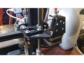 cr-10 ender 3 extrudeuse cadre du moteur rondelle en caoutchouc trous 3d de l'imprimante pièces zesty agile 3d print model - Mito3D