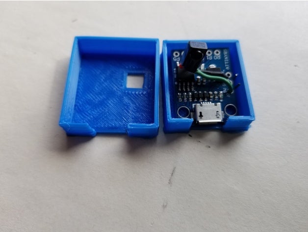 digistump ir case electronics 3D print model - Mito3D