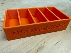 m1a magazine holder hobby m14 m1a1 shooting springfield armory 3d print model - Mito3D