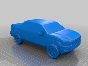 honda ridgeline los vehículos 3d print model - Mito3D