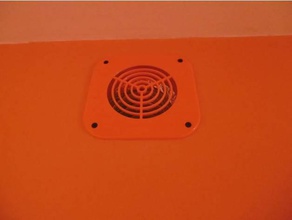 bouche da&eacuteration diam&egravetre 125mm de los hogares la aireación rejilla ventilación 3d print model - Mito3D