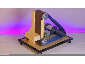home-made belt sander tools 3d slash diy 3d print model - Mito3D
