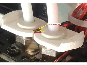 universal bowden tube ptc clip 3d printer parts 3d print model - Mito3D