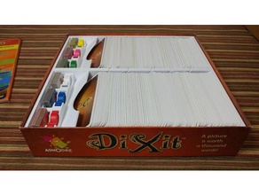dixit one piece organizer toy game accessories 3d print model - Mito3D