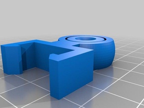 clip de filamentos guía v-ranura 2020 3 d la impresora accesorios 3d print model - Mito3D