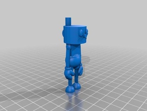 cuphead cuppet model toys games 3d puppet 3d print model - Mito3D