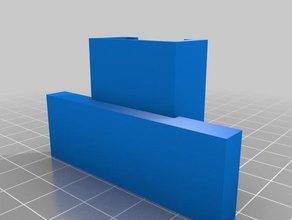 custom drawer slide replacement parts 3d print model - Mito3D